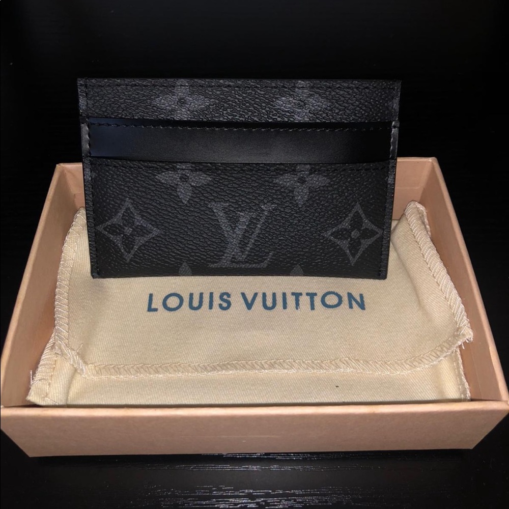 Louis Vuitton Monogram Eclipse Card Holder M62170